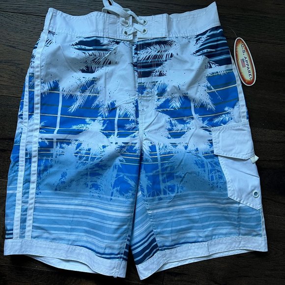 U.S. Apparel swim trunks BNWT - Picture 1 of 7